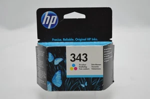 Cartouche d'encre originale HP référence 343 couleur tricolore NEUF - Afbeelding 1 van 3