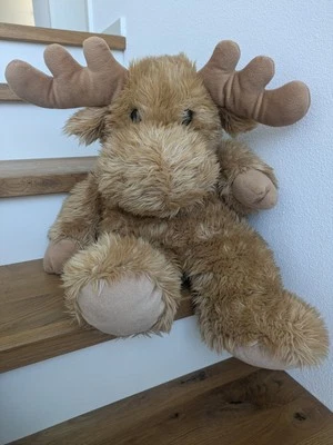 🦌 Kuscheltier Elch – Althans Club | 60 cm (sitzend) | sehr guter Zustand 🦌 - Bild 1 von 2
