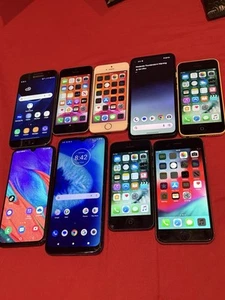 Job Lot Mobile Phones - All Working - Afbeelding 1 van 2