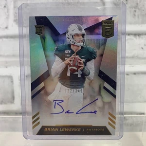 2020 Donruss Elite Football Brian Lewerke Auto RC /349 #RA-BL - Bild 1 von 2