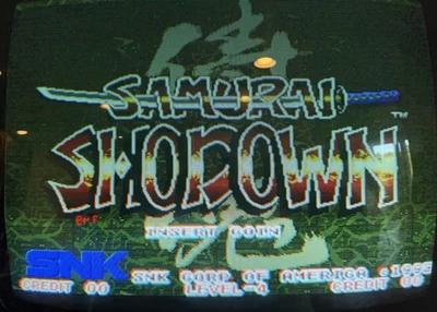 Samurai Shodown NEO GEO MVS Cartridge, Shockbox and Artwork Tested and Working - Image 1 of 4