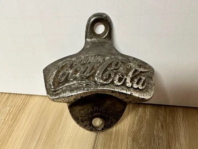 Vintage COCA-COLA Wall Mount Bottle Opener STARR X Brown Co PATD 1925 USA - Image 1 of 4