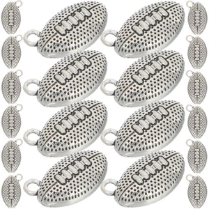 50pcs Alloy Rugby Charms Creative Key Key Chain DIY Pendants - Picture 1 of 20