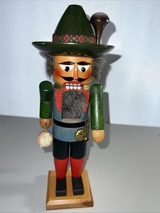 Gebrauchter,Vintage Steinbach Volkskunst Nussknacker,BiersteinOktoberfestGermany - Bild 1 von 6