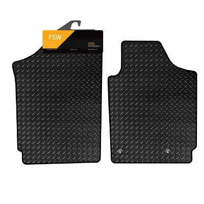 Fits Peugeot Partner 2002-2008 Heavy Duty 3mm Rubber Van Floor Mats - Image 1 of 4