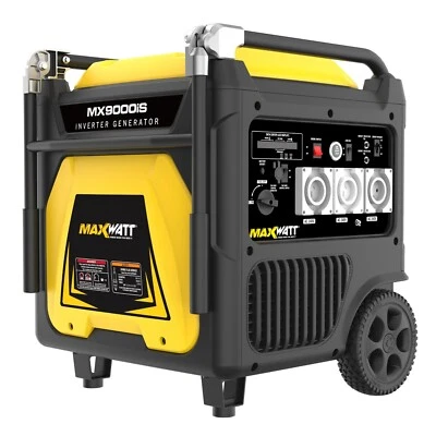 MaxWatt 9000W Pure Sine Wave Digital Inverter Generator - Solar Off The Grid - image 1 of 4