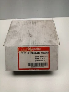 Lot of 3 Clampette 330-056 Size 1 x 6 IPS Repair Clamp - Picture 1 of 3