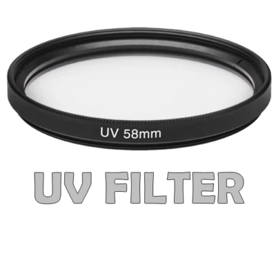 Vivitar 52 55 58 mm UV Protective Filter Camera Lens for Canon,Nikon,Panasonic - Image 1 of 4