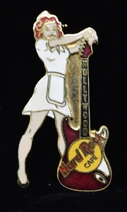 Spilla per chitarra cameriera Hard Rock Cafe Hollywood - Foto 1 di 2