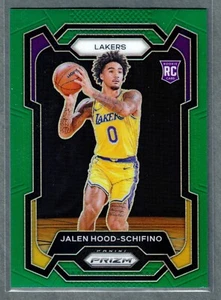 2023-24 Panini Prizm Jalen Kapuze-Schifino Rookie Grün Prizm Lakers RC SP - Bild 1 von 2