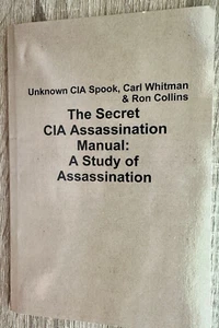 The Secret CIA Assassination Manual: A Study of Assassination, Like New Used - Imagen 1 de 3