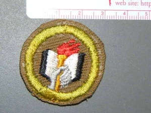 Beca de insignia de mérito de Boy Scout aprox. '36-45 aprox. '41-46 4346M - Imagen 1 de 1