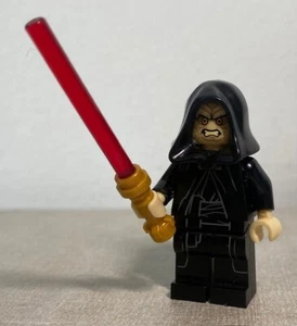 LEGO SW E3 Emperor Palpatine Minifigure (sw0634) +Lightsaber Excellent Condition - Picture 1 of 3
