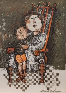 GRACIELA RODO BOULANGER - Original Lithograph - Signed in the Plate! - Picture 1 of 4