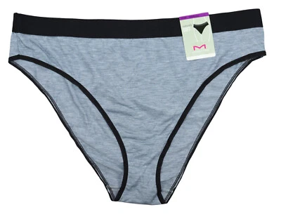 Maidenform естественно мягкий высоты ноги бикини трусики женское нижнее белье XXL/9 новый с Ярлыками серый - Изображение 1 из 2