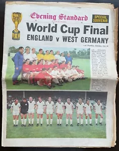 Evening Standard 30 July 1966 England World Cup Special Full Vintage Newspaper - Picture 1 of 4