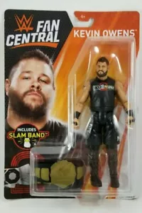 Mattel WWE Fan Central Modellino KEVIN OWENS con *Bonus Slam Band* - Foto 1 di 11