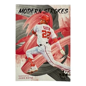 Juan Soto - 2022 Panini Diamond Kings Modern Strokes Nationals Mets #MS-2 - Picture 1 of 2