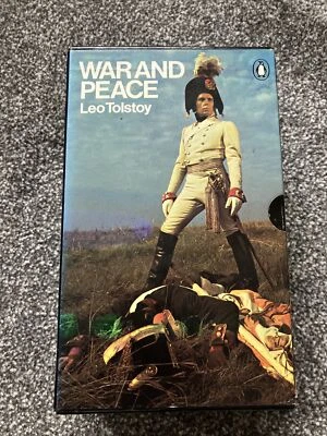 War and Peace Books Set Leo Tolstoy 2 Volume Box Vintage Penguin 1972 IDLLB - Image 1 of 4