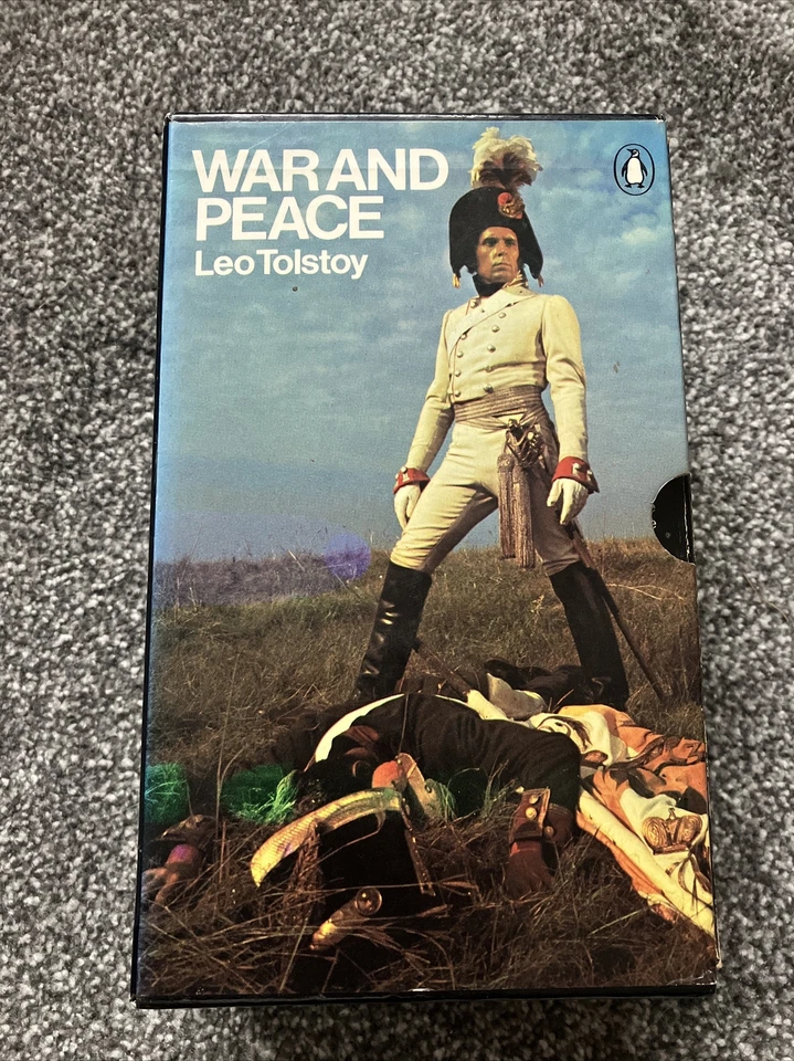 War and Peace Books Set Leo Tolstoy 2 Volume Box Vintage Penguin 1972 IDLLB - Image 1 of 4