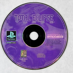 Total Eclipse Turbo - Loose Sony PS1 Playstation 1 Disc - Picture 1 of 2