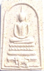 Thailand Buddha Amulet, Phra Somdej Singh , Wat  Khao Talad, Singha Saenee, Wang - Picture 1 of 7