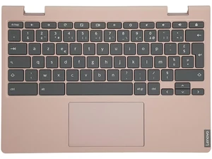 Lenovo Chromebook C340-11 Keyboard Palmrest French Sand Pink 5CB0U43392 - Picture 1 of 1