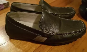 Geox U Snake Moc B Nappa Mens Leather Shoes / Moccasins - Brown Euro 39 or Aus 8 - Picture 1 of 3