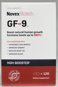 Novex Biotech Growth Factor 9 Dietary Supplement GF-9 120 Caps - Picture 1 of 2