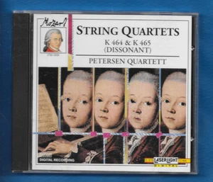 Mozart String Quartets K464 & K465 CD LaserLight Records 1990 NM or M- - Imagen 1 de 3