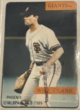 Will Clark 1989 Loose Phoenix Baseball MAGNETABLES San Francisco Giants Magnet