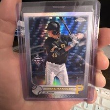 2022 Topps Pro Debut - Chrome Refractor /99 #PD-16 Bubba Chandler (AU, RC)