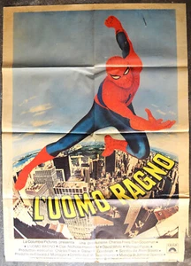 SPINNENMANN 77 SPIDERMAN COMICS MARVEL NICHOLAS HAMMOND ORIGINAL PLAKAT - Bild 1 von 1