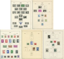 ICELAND ISLAND 1930 - 1944 Stamps Collection