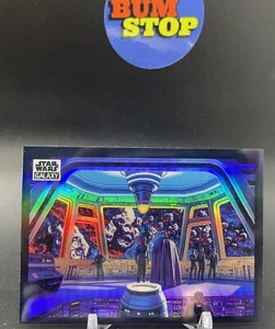2022 Topps cromo Star Wars refractor galaxia a bordo del puente #41 - Imagen 1 de 3