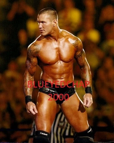 ФОТОГРАФИЯ РЕСТЛЕРА РЭНДИ ОРТОНА 8 X 10 РЕСТЛИНГ WWF - Изображение 1 из 1