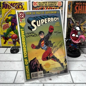 Superboy #1 (1994) SIGNED w/ COA from NETFLIX'S Ken Goldin (Goldin Auctions) - Picture 1 of 4