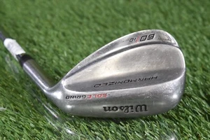 WILSON STAFF SOLE GRIND HARMONIZED 60 10 LOB WEDGE L WEDGE FLEX STEEL ~ L@@K!! - Picture 1 of 9