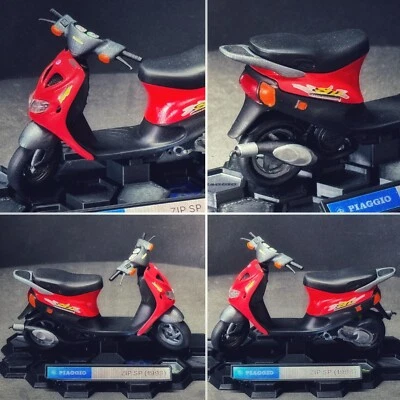 Modellino 1:18 statico modello scooter collezione Piaggio Zip SP MK1 originale - Imagen 1 de 4