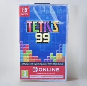Nintendo SWITCH TETRIS 99 PLUS 12 MONATE ONLINE **BRANDNEU WERKSEITIG VERSIEGELT** - Bild 1 von 2