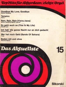 Top Hits für Akkordeon/elektr. Orgel Das Aktuellste - Bild 1 von 1