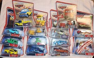 Lot of 13 Disney Pixar Cars & The World of Cars Mattel Die-Cast 