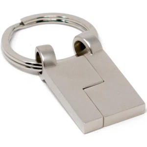 Silver Puzzle Keychain - Picture 1 of 4