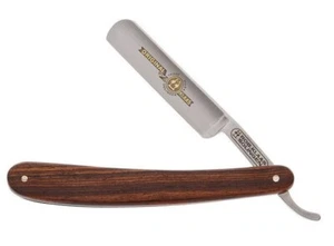 ROBERT KLAAS HANDGEFERTIGTER KOHLENSTOFFSTAHL 5/8" GERADER RASIERER/PALISANDERGRIFF - Bild 1 von 1