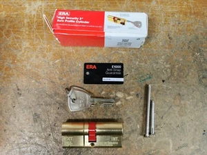 ERA High Security 3* Euro Profile Cylinder 35/35 3 Keys BNIB - Picture 1 of 3