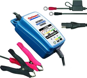 TECMATE OPTIMAL 1 DUO 12V LEAD-ACID BATTERY CHARGER MAINTAINER - Picture 1 of 7