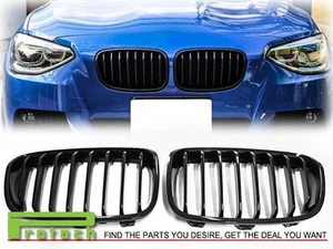 BMW Serie 1 F20 F21 M 2012 negro brillante parrilla delantera deportiva - Imagen 1 de 3