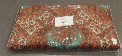 NUEVO RARO 6 PIEZAS Pottery Barn Sabrina Estampado Terciopelo King Juego de Fundas Edredón OTOÑO OTOÑO OTOÑO Foto 1 de 4