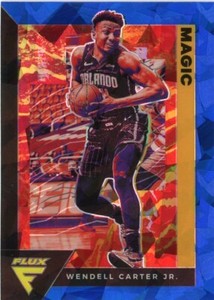 2020-21 Panini Flux Wendell Carter Jr Blue Ice Orlando Magic NBA Basketball #127