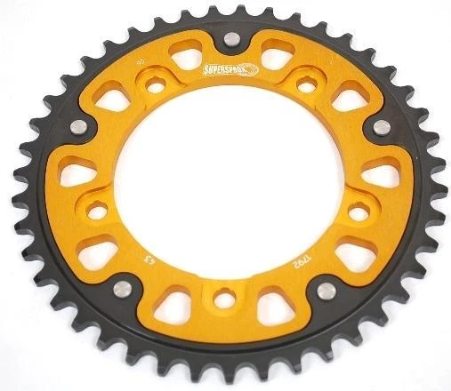 SUZUKI GSXR600 GSXR 600 2008-2010 K8 K9 L0 SUPERSPROX TRI METAL REAR SPROCKET 45 - Image 1 of 1